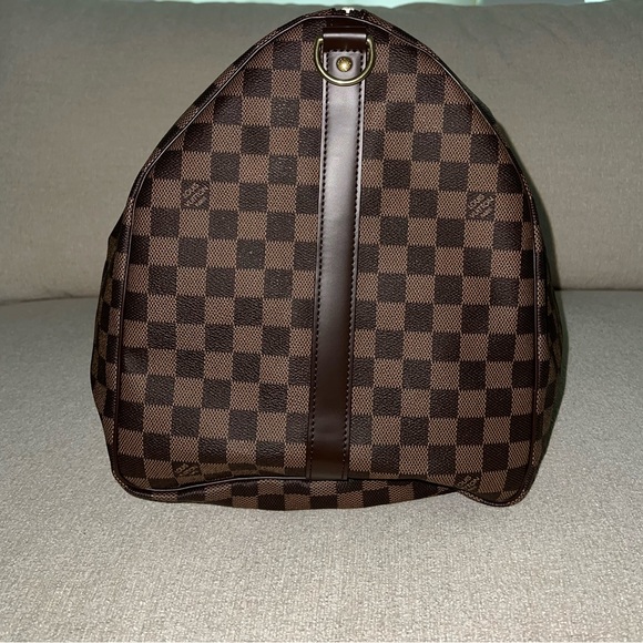 LIKE NEW Louis Vuitton ♡ Keepall Bandoulière 55 Damier Ebene Duffle - Picture 4 of 16